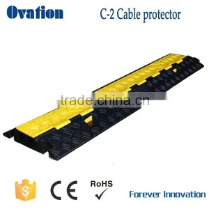 2016 High PVC Quality 2-channel Cable Protector Floor Cover Use thumbnail-1