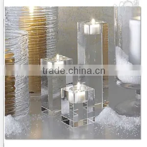 Crytsal Glass Candlestick for Home Decoration thumbnail-1