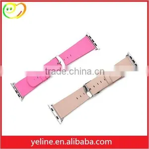Shen Zhen Factory Supply Colorful Luxury Leather Bands for Apple Watch thumbnail-2