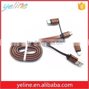 New Premium 4 in 1 Noodle Usb Cable Bulk, Usb Type c Cable thumbnail-3