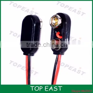 9V I Type 9 Volt Battery Clip Connectors Buckle Cable Battery Terminal Clip thumbnail-2