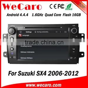 Wecaro WC-SS8081 Android 4.4.4 Car Dvd Player Touch Screen for Suzuki Sx4 Car Audio Android GPS 2006 - 2012 thumbnail-1