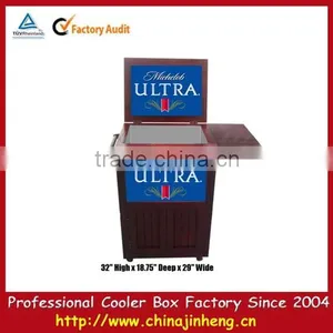 Wood LED Ice Bucket thumbnail-1