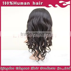 2015 New Products Full Lace Virgin Brazilian Human Hair Wigs thumbnail-1