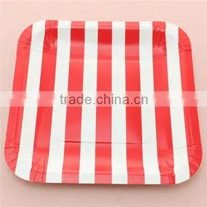 Birthday Wedding Party Decorations Event Disposable Paper Plates Dishes thumbnail-4