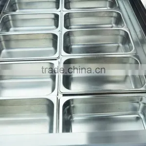 Mobile Stainless Steel Ice Cream Cart Ice Slush Cart/ice Cream Cart With Wheels thumbnail-5