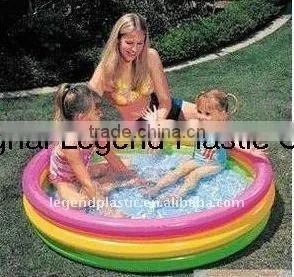 Inflatable 3 Rings Swimming Pool,colorful Swimming Pool thumbnail-1