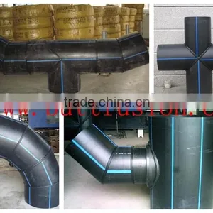 SHG315 Multi-angle Hydraulic Butt Fusion Welding Machine Making Elbow Tee Cross and Yshape Fittings thumbnail-4