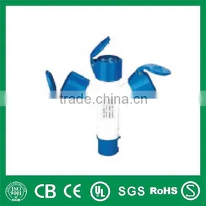 WL 32A 5p 220-415v IP44 Industrial Plug and Socket With Thread thumbnail-4