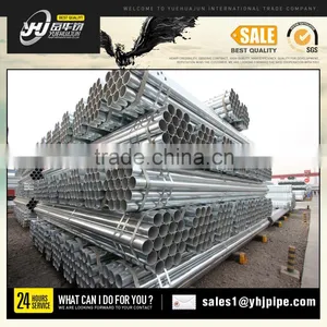Gavanized Pipe, Hot Dipped Carbon Steel Galvanized Pipe, Factory Galvanized Pipe Prices thumbnail-6