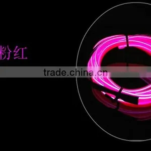Multi Color el Wire 2.3mm 3.2mm 1m 3m 5m Led Lighting el Wire With Strong Brightness el Chasing Light thumbnail-2