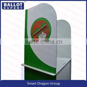 Folding Cardboard Election Polling Booth, Polling Station thumbnail-6