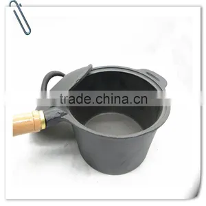 Cast Iron Milk Pan With Long Handle thumbnail-3