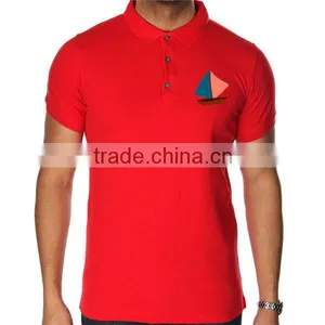 String Body Fit Slim Fit 95% Cotton 5% Spandex Custom Polo Shirts thumbnail-1