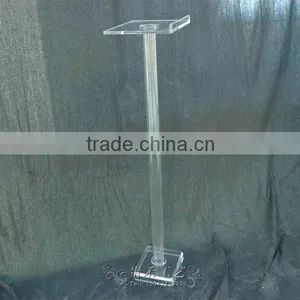 Crystal Classical Design Acrylic Book and Magazine Vertical Display Stand thumbnail-3