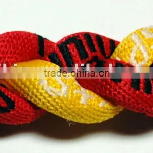 Tripe Braided Titanium Sports Necklace Tri Braideed Sports Necklace thumbnail-1