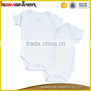 Bulk Best Quality Newborn Baby Unisex Softextile Plain Baby Rompers Supplier's Choice thumbnail-2