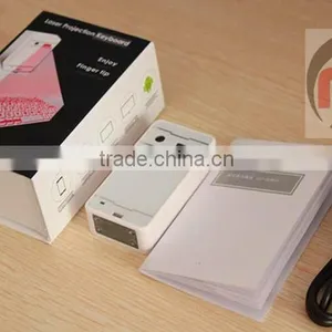 Wireless Bluetooth Laser Projection Virtual Keyboard English Ultra Portable Mini Keyboard For Lenovo Iphone Huawei thumbnail-4