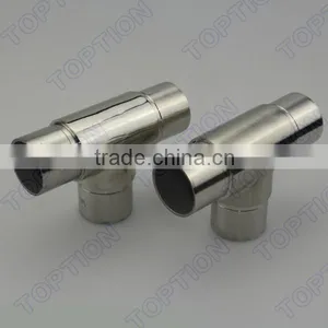 Stainless Steel Handrail Tube Connector 180 Degree 3 Way Tee thumbnail-2