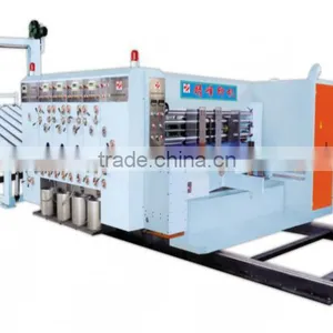 High Speed Three Colors Printing Slotting Carton Machinery thumbnail-3