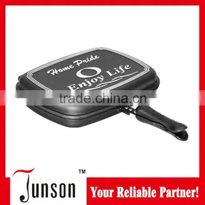 Junson 28cm Non-stick Double Frying Pan/Die Casting Frying Pan Double Sided thumbnail-1