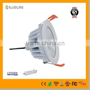 15w IP44 1800Lumen AC85-265V 5 Years Warranty COB LED Slim Downlight thumbnail-6