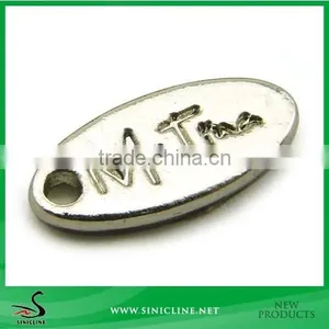 Sinicline Classic Round Metal Logo Plate for Handbag thumbnail-1