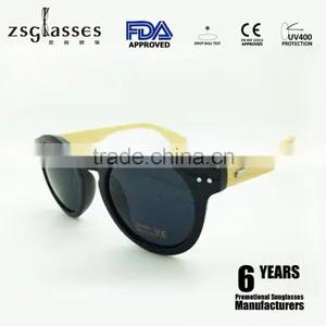 Bamboo Sunglasses Custom Logo Sunglasses thumbnail-1