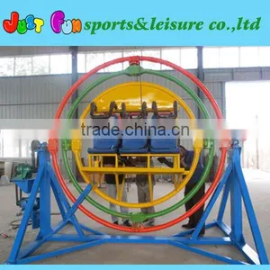 2014 Hot Selling Newest Human Gyroscope Rides for Sale, Tralier Optional thumbnail-1