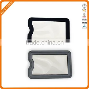Customized Silver Color Plastic Card Holder thumbnail-1