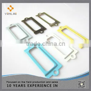 Hot Sales 21x49mm Metal Colorful Label Holder thumbnail-1