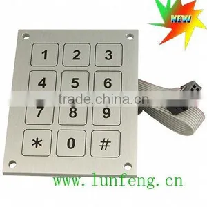 Custom Stainless Steel Keypad thumbnail-1