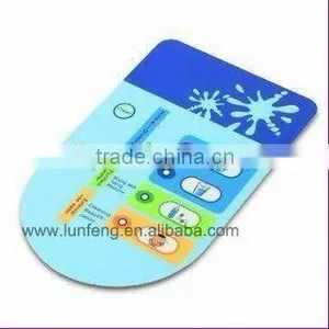Nameplate With Membrane Switches, Tactile Feel Metal Dome and Rubber Keypad, Made of PC thumbnail-1