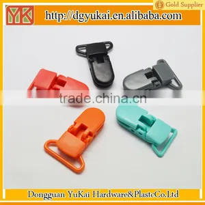 Yukai Colored Plastic Pacifier Clips for Baby Feeding Plastic Clips for Webbing thumbnail-1