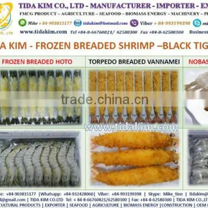 LOBSTER SHRIMP SUSHI FROZEN EBI BLACK TIGER SHRIMP VANNAMEI NOBASI IQF BREADED TORPEDO BUTTERFLY FROZEN LOBSTER TIDA KIM thumbnail-3