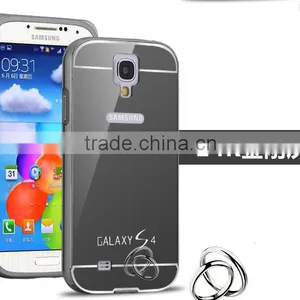 Wholesale Pricce Aluminum Bumper Mirror Cell Phone Back Cover Case For Samsung Galaxy S4 thumbnail-5