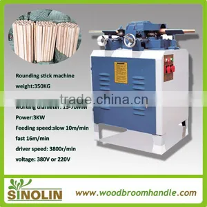 SINOLIN Machinery to Make Round Wood, Round Wood Rod Machine, Broom Machinery for Sale thumbnail-1