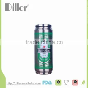 OEM ODM Private Label Water Tumbler With Straw Cola Shape Bottle Insulated Steel Water Bottle thumbnail-1