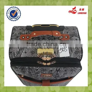 PU Leather Trolley Case Fashionable High Quality Hot Selling Travel Bags thumbnail-5