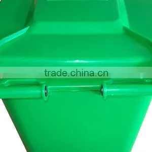 HDPE HOT!outdoor Plastic Dustbin With Wheels 240 Liter With EN840 thumbnail-4