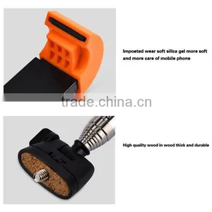 Extendable Folding Wired Selfi Selfie Stick Phone Camera Monopod Self-Pole for IPhone Android thumbnail-2