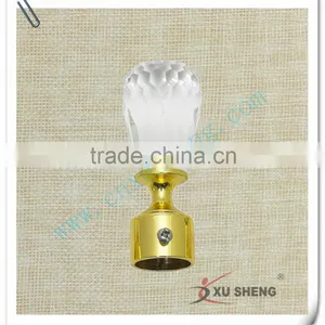 Hot Sell Curtain Rod Crystal Curtain Finial 25-28mm thumbnail-6