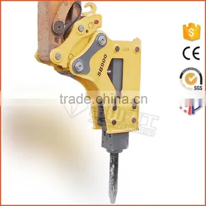 Korean Hydraulic System Excavator Jack Hammer With Chisel Tool 100 mm thumbnail-1