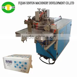Semi Automatic Facial Tissue Packing Machine Price Face Paper Packaging Machine thumbnail-1