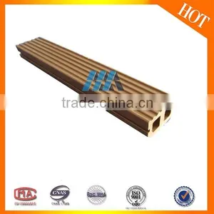 20 Year Guarantee Exterior Wood Plastic WPC Timber Tube thumbnail-6