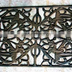 Cast Iron Decorative Metal Doormat thumbnail-2