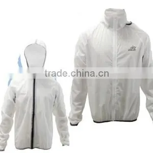 Anti-UV High-Breathable PU Film Bicycle Jacket , Bike Jacket thumbnail-3