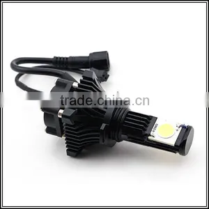 2016 New Desigh 12-24v 55w Car h4 h7 Led Headlight Kit for H1H4 H7 H8 H11 H13 9005 9006 thumbnail-4