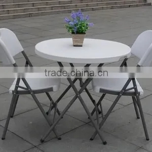 80cm Small Round Plastic Folding Table thumbnail-3