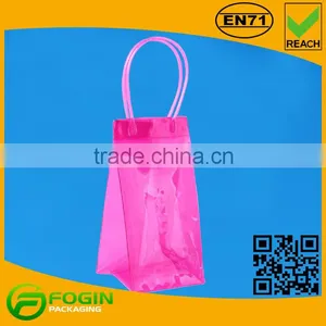 Colorful Waterproof Ice Pvc Wine Bag thumbnail-2